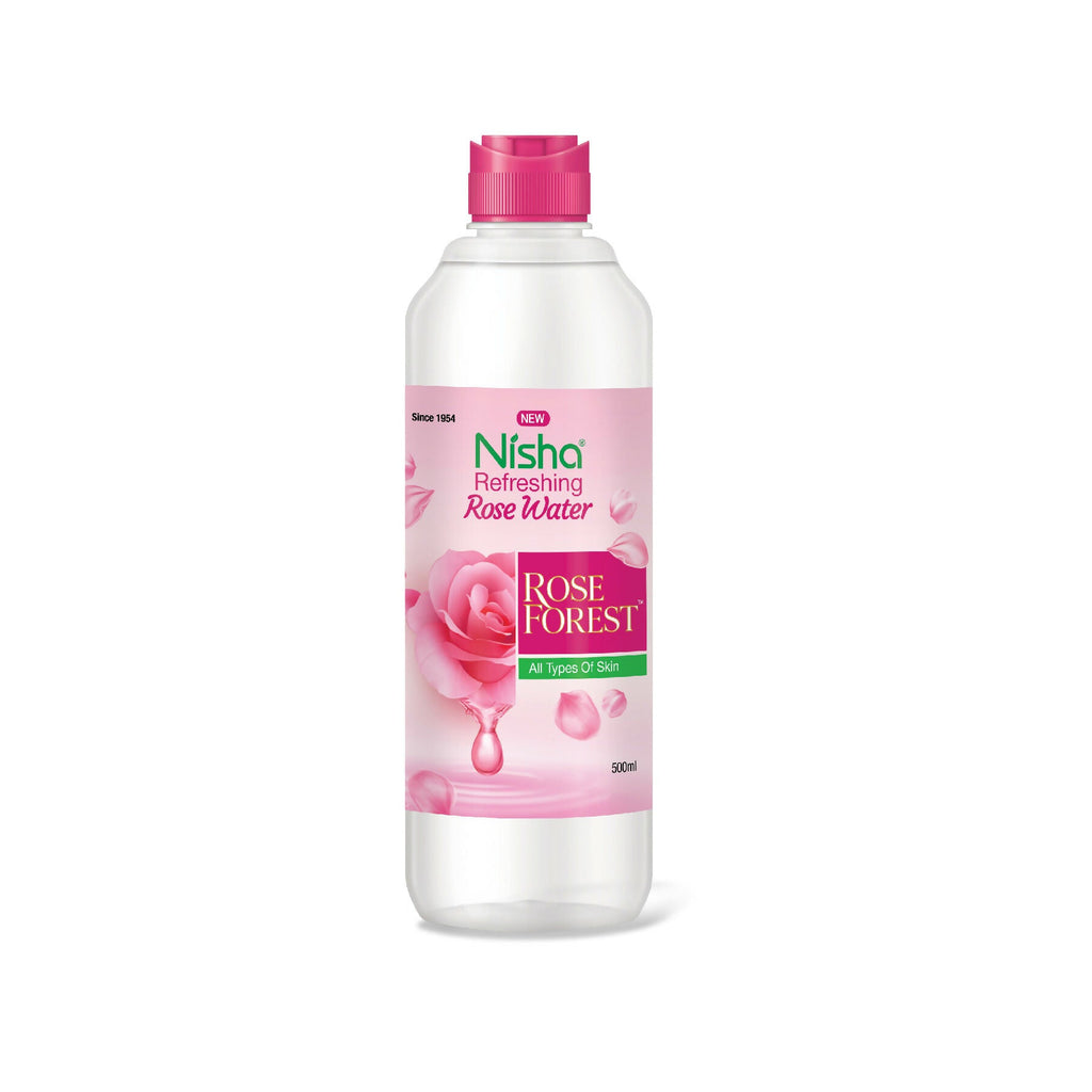 Nisha Refreshing Rose Water For Face - Distacart