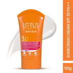 Lotus Herbals Safe Sun Sunscreen Cream SPF 30 PA+++ - Distacart