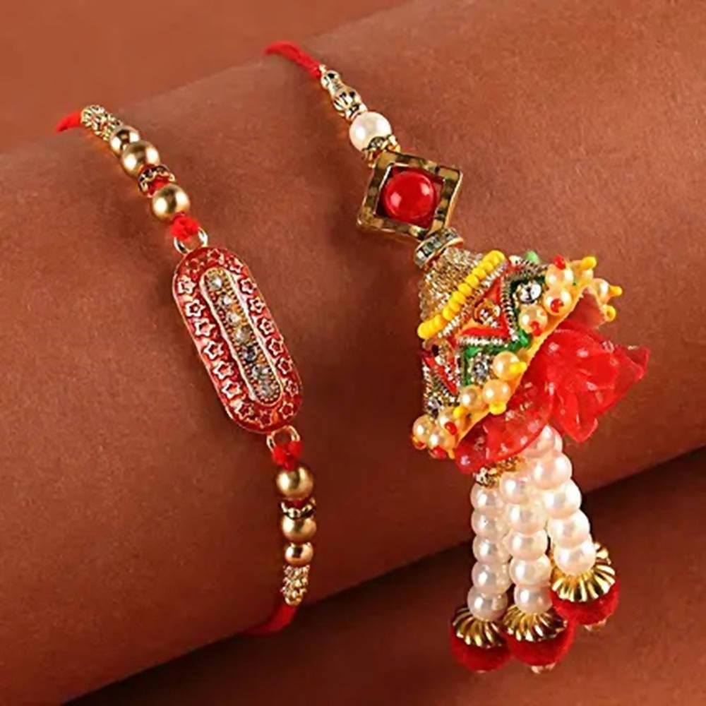 Rakhi & Pearl Lumba Set