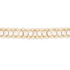 Nuyug 22K Gold Plated Kundan Refined Sleek Matha Patti