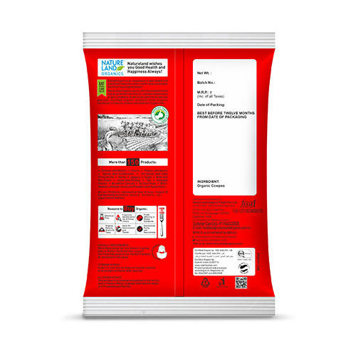 Nature Land Organics Cowpea Red - Distacart