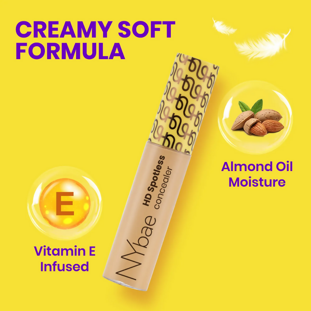 NY Bae HD Spotless Concealer - Creamy Beige 03 - Distacart