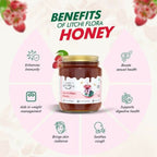 Farm Naturelle 100% Pure Litchi Flora Honey – Natural Sweetness