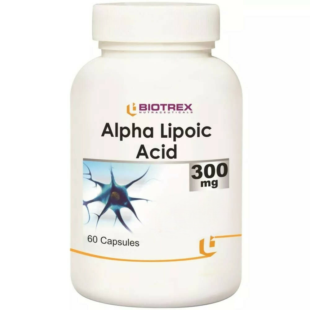Biotrex Alpha Lipoic Acid 300mg Capsules - Distacart