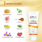 Globus Naturals Gold Radiance Anti Ageing & Brightening Face Wash