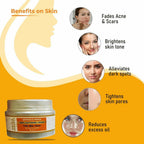 Prisa Organics Saffron & Papaya Skin Lightening Cream With Alpha Arbutin SPF 20