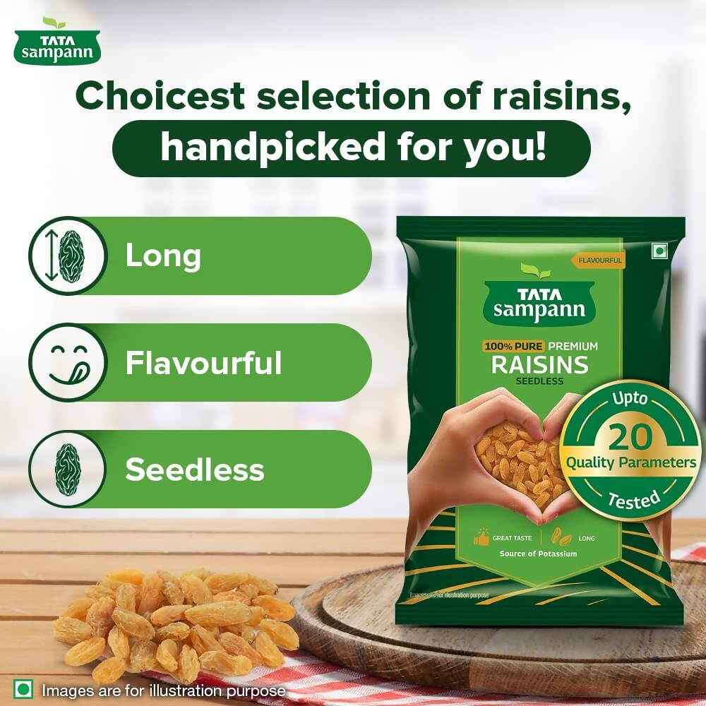 Tata Sampann Pure Premium Raisins - Distacart