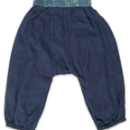 Mhyssa Manny Full Sleeve Beige T-shirt With Blue Pants Set For Kids