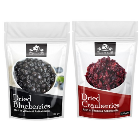 Nature Yard Dried Blueberry & Whole Dried Cranberry dry fruit