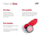 Love Earth Lip Tint & Cheek Tint Multipot - Never Say Never