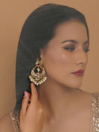 Jadau Earrings (Gold) - Ruby Raang - Distacart