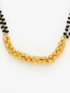 NVR Women Gold Plated Black Beaded Mangalsutra - Distacart