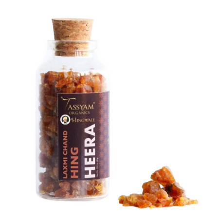 Tassyam Organics Laxmi Chand Heera Raw Hing Crystals