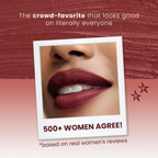 NY Bae Velvet Mousse Liquid Lipstick - Spicy Rust 06 - Distacart