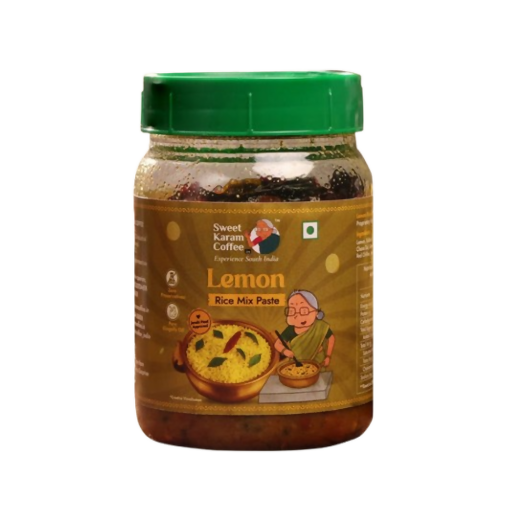 Sweet Karam Coffee Lemon Rice Mix Paste (Ready in Minutes) - Distacart