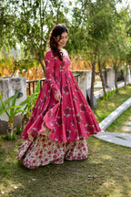 Aayaa Pure Cotton Silk Suit With Heavy Digital Print - Multi Color - Distacart