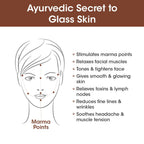 TAC - The Ayurveda Co. Kansa Wand Dual Purpose Massager Tool for Face & Body