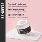 Quench Botanics Mon Cherry Overnight Peeling Mask - Korean Skincare
