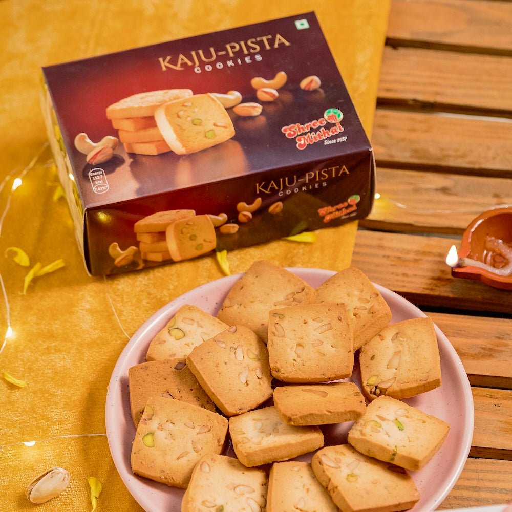 Shree Mithai Kaju Pista Cookies - Distacart