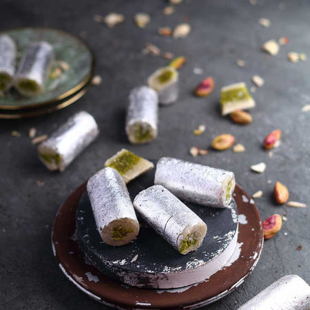 Almond House Kaju Pista Roll