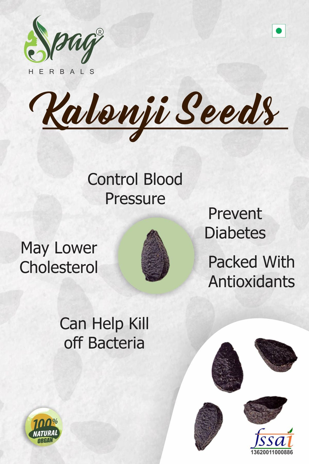 Spag Herbals Kalonji Seeds