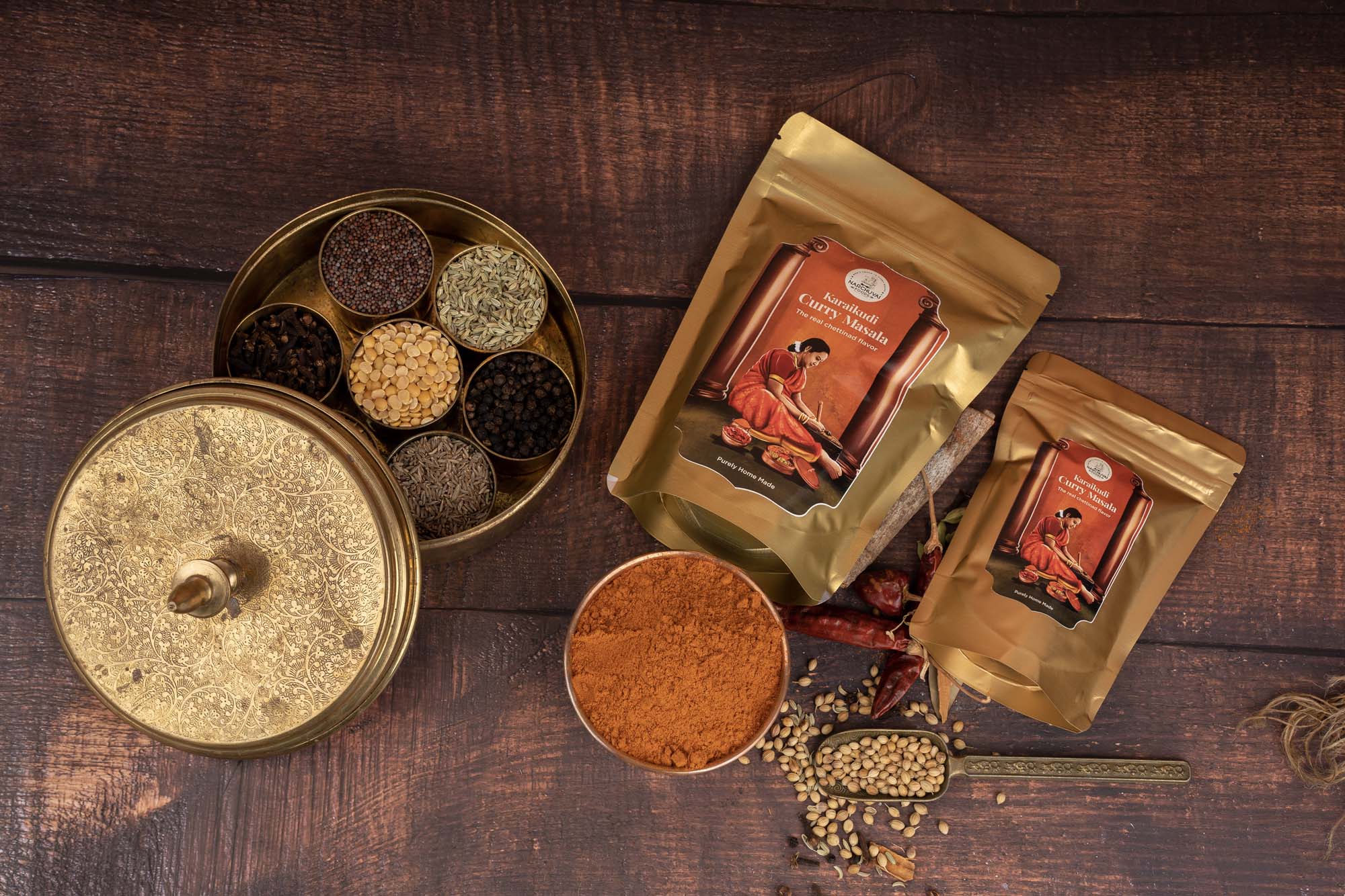 Narchuvai Foods Karaikudi Curry Masala - Distacart