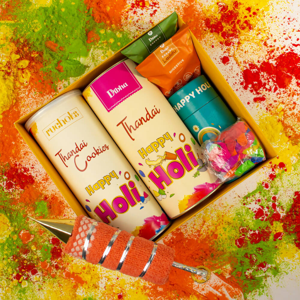 Dibha Lovely Holi Gift Hamper Box