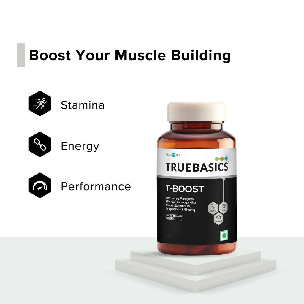 TrueBasics T-Boost Tablets for Men - Distacart