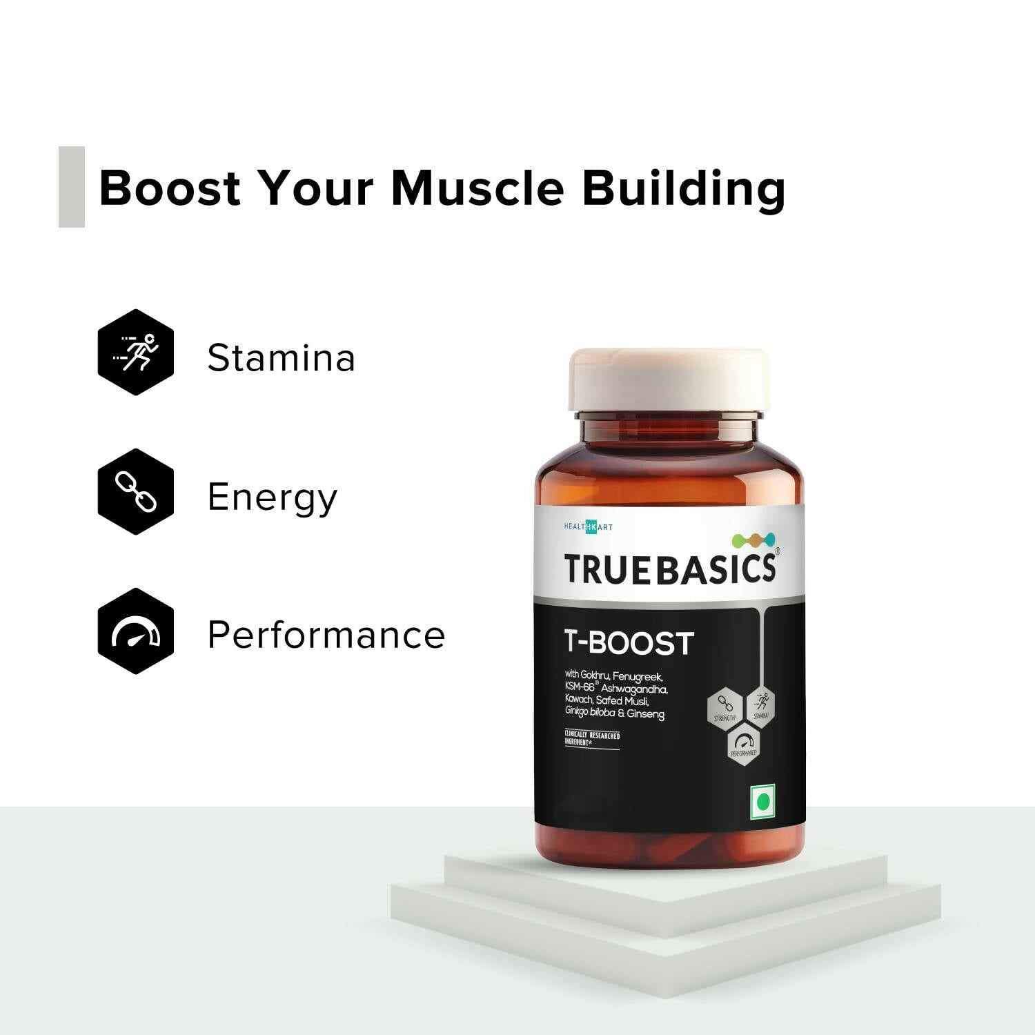 TrueBasics T-Boost Tablets for Men - Distacart
