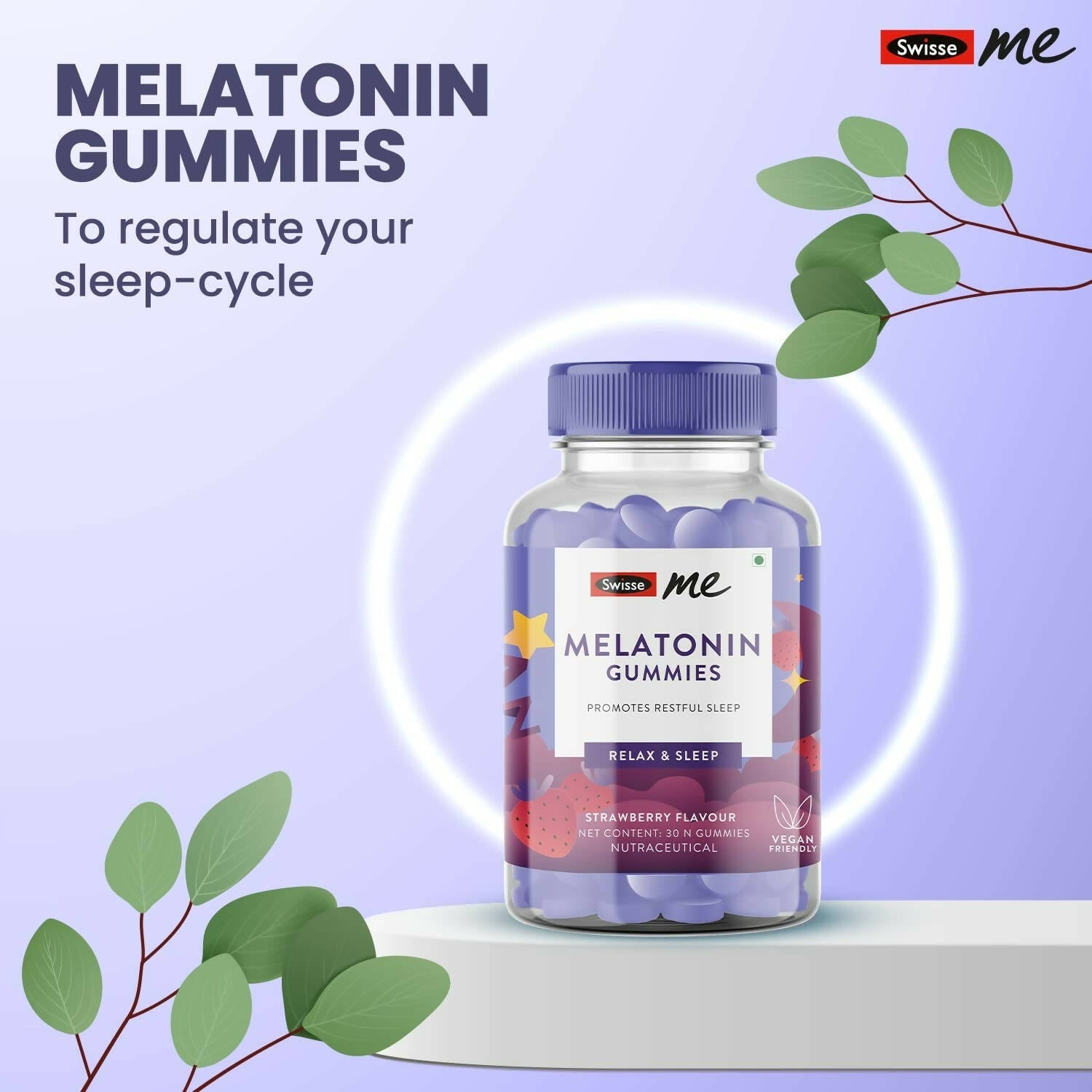Swisseme Melatonin Gummies For Restful Sleep - Distacart