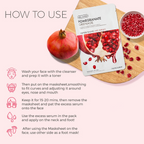 The Face Shop Real Nature Pomegranate Face Mask - Distacart