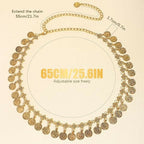 Joban Fashion Golden Silicone Waist Chain For Women