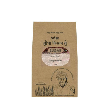 Gir Sidha Kisan Se Natural Dhaga Mishri