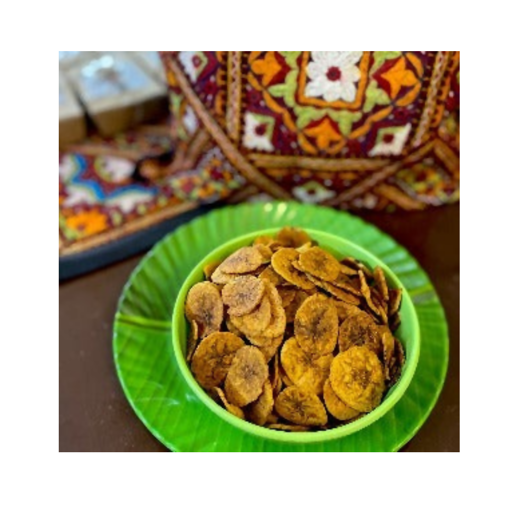 Mylapore Kitchens Nendran(Banana) sweet chips - Distacart