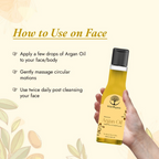 Wild Organic Cold Pressed Argan Hair Oil