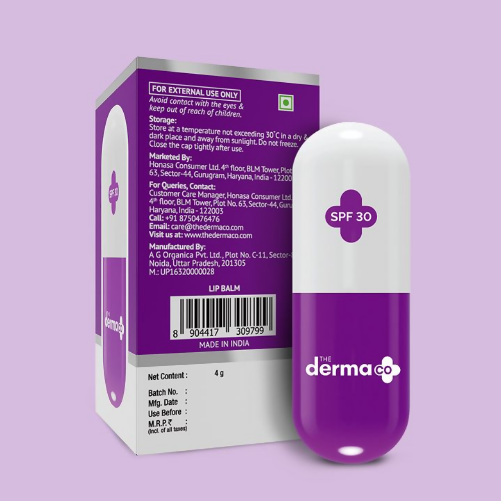 The Derma Co 1% Ceramide Complex Lip Balm With Ceramides & Vitamin E - Distacart