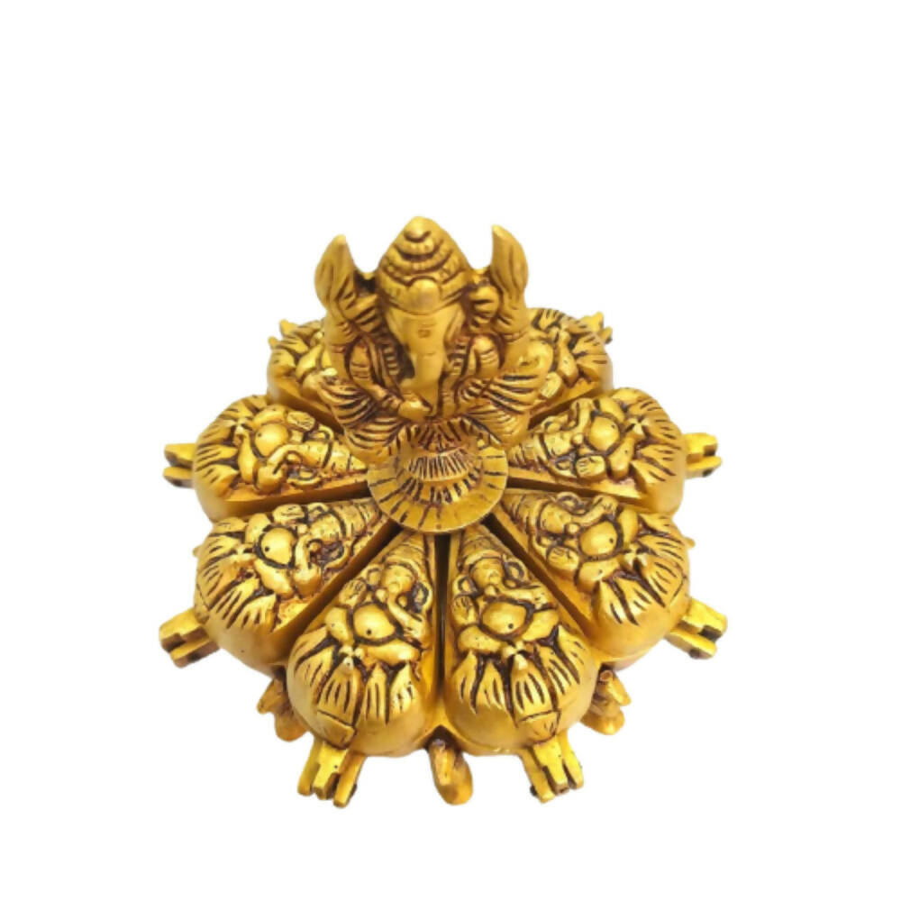 Tamas Handcrafted Brass Kumkum Box