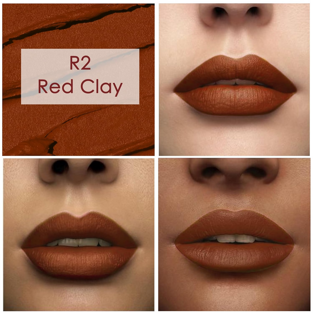 Good Vibes HydraGlow Creme Lipstick - Red Clay