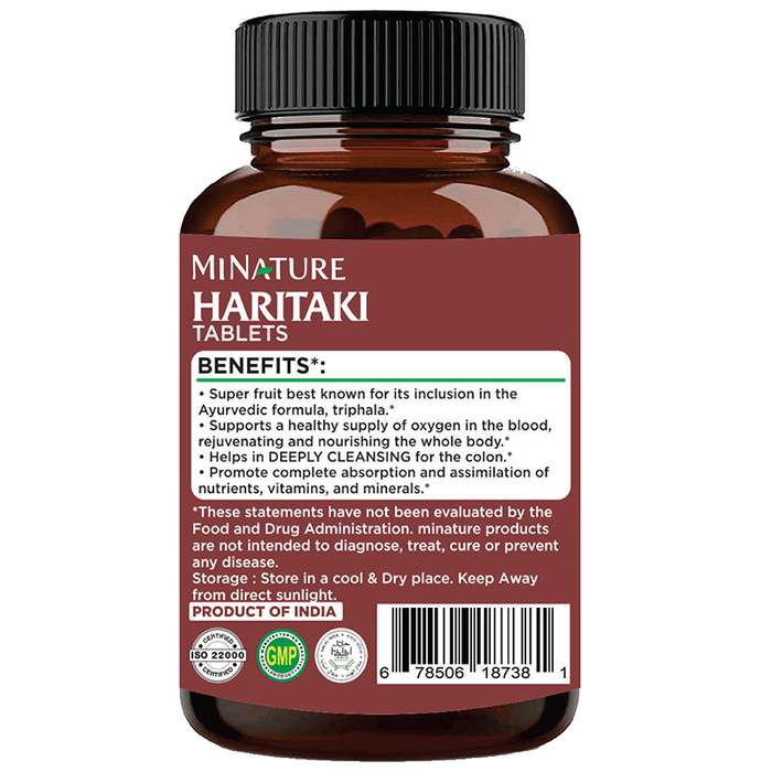 Minature Haritaki Tablet