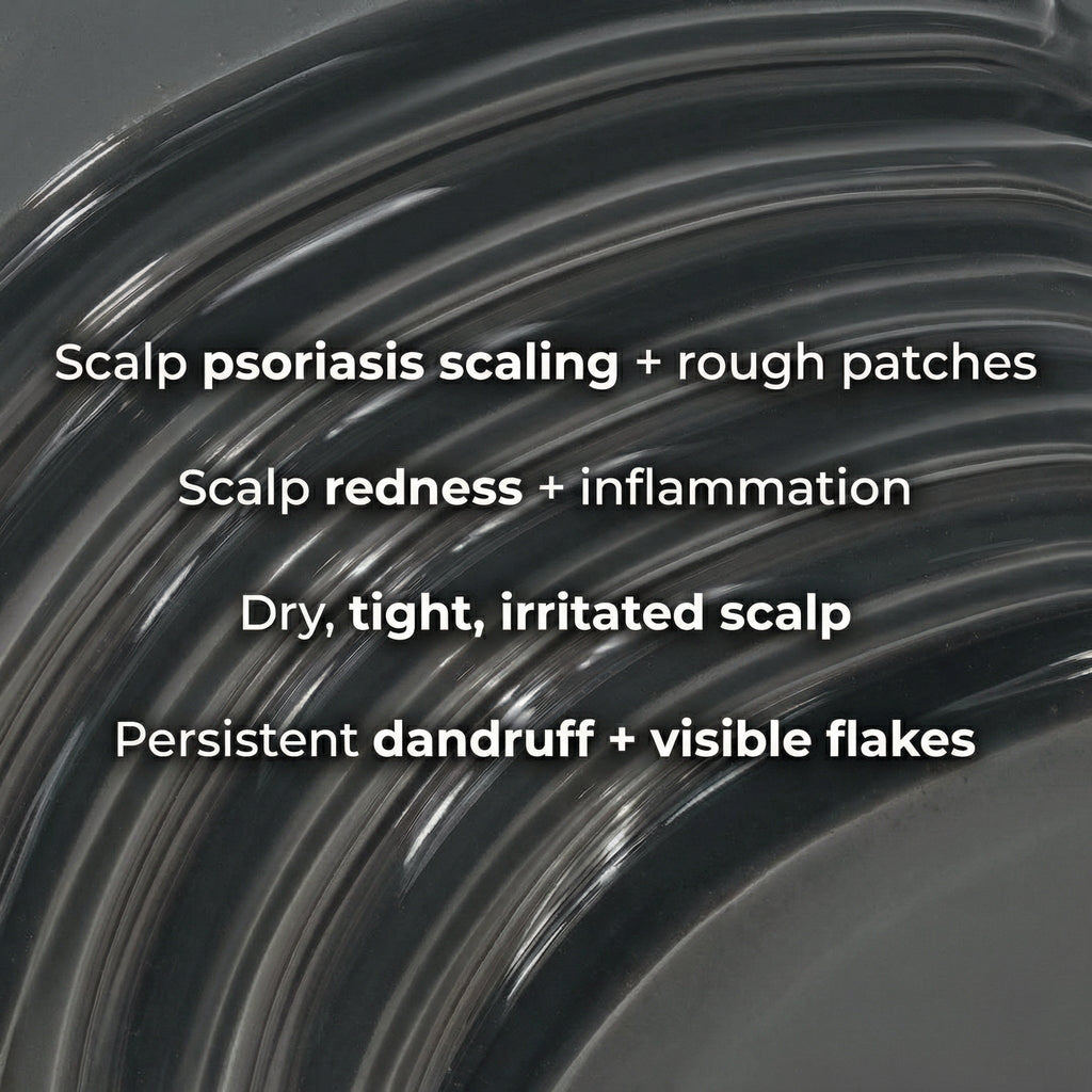 VedicDerm Plasma Bamboo Charcoal Shampoo for Psoriasis & Sensitive Scalp
