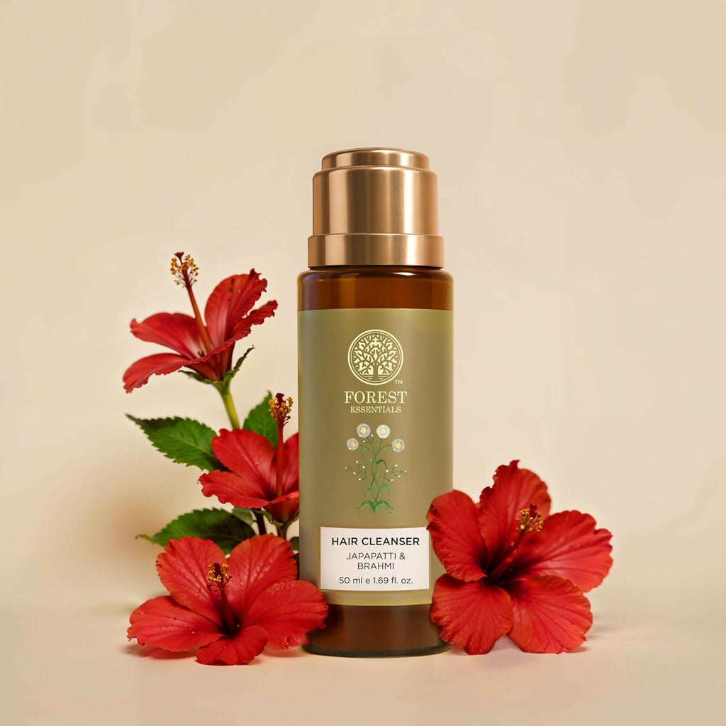 Forest Essentials Hair Shampoo Cleanser Japapatti & Brahmi