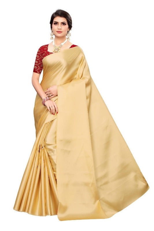 Designer Saree (GOLD DUST Red)	