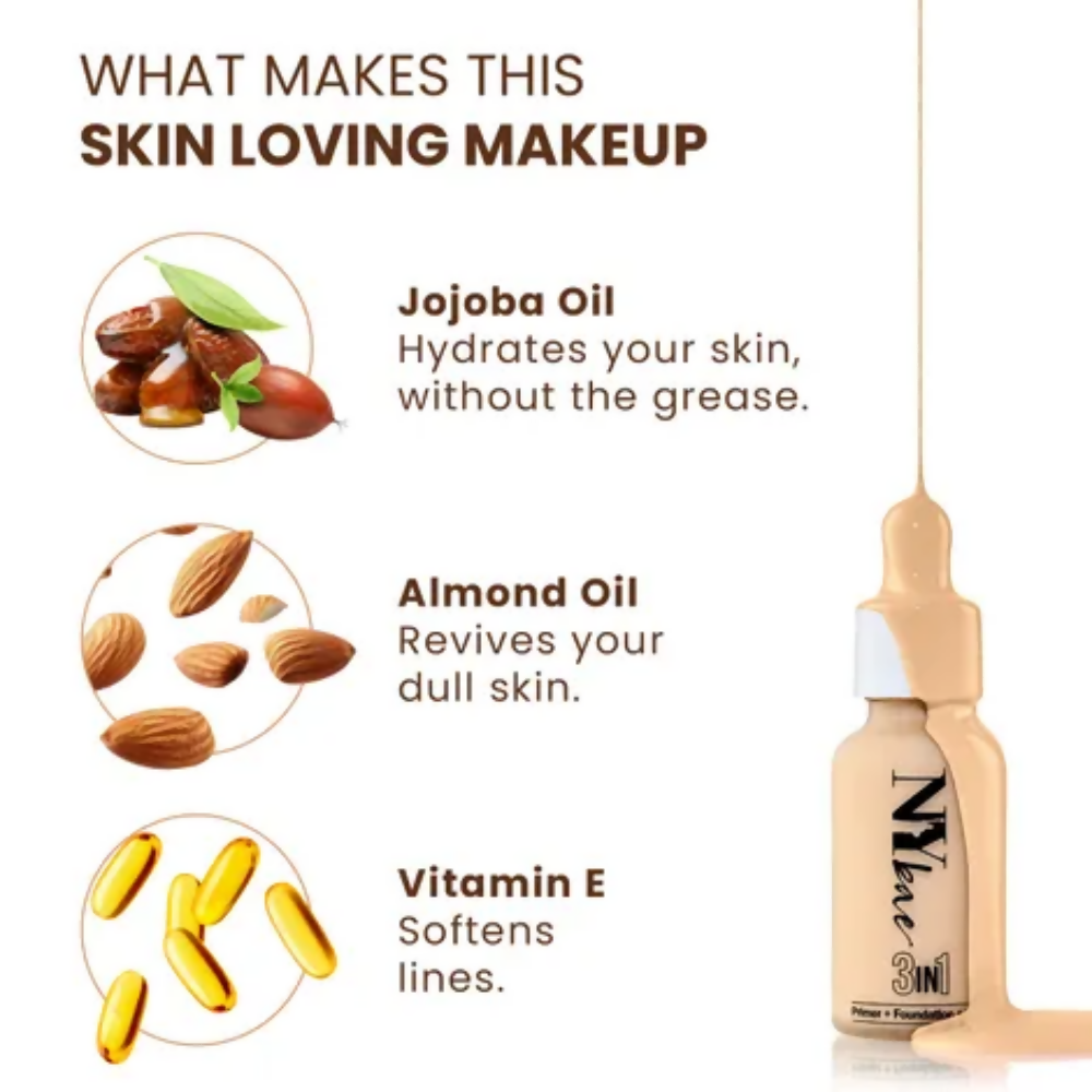 NY Bae 3 IN 1 Serum Foundation - Cool Toffee 11
