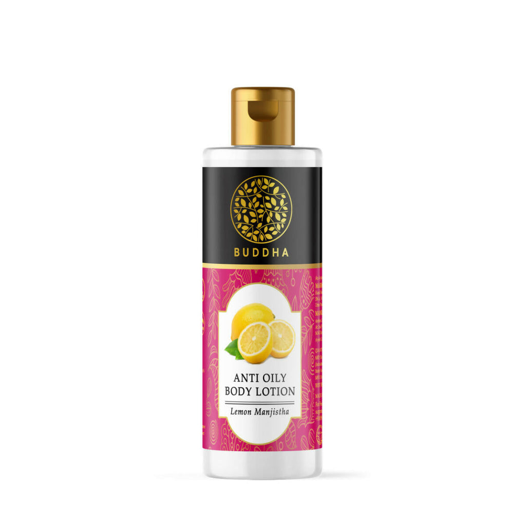 Buddha Natural Anti Oily Body Lotion - Helps To Balance The Skin's Natural Oil Levels