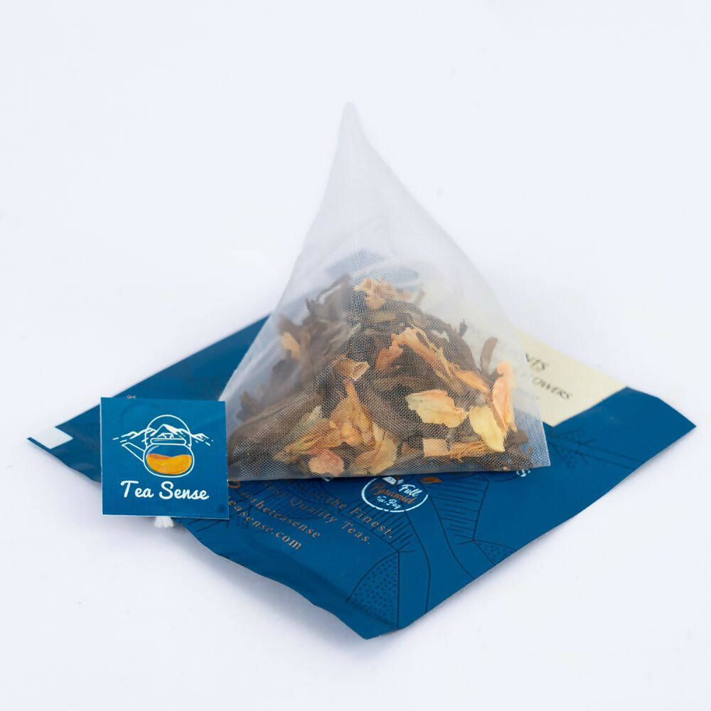 Tea Sense Jasmine White Tea Bags Box - Distacart