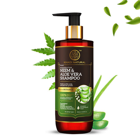 Khadi Natural Khadi Natural Neem & Aloe Vera Hair Cleanser With Reetha & Amla