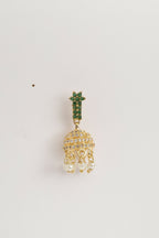 Nuyug 22K Gold Plated Pearl Belle Mini Jhumki Earrings - Distacart