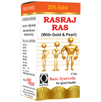 Basic Ayurveda Rasraj Ras with Gold & Pearl - Distacart
