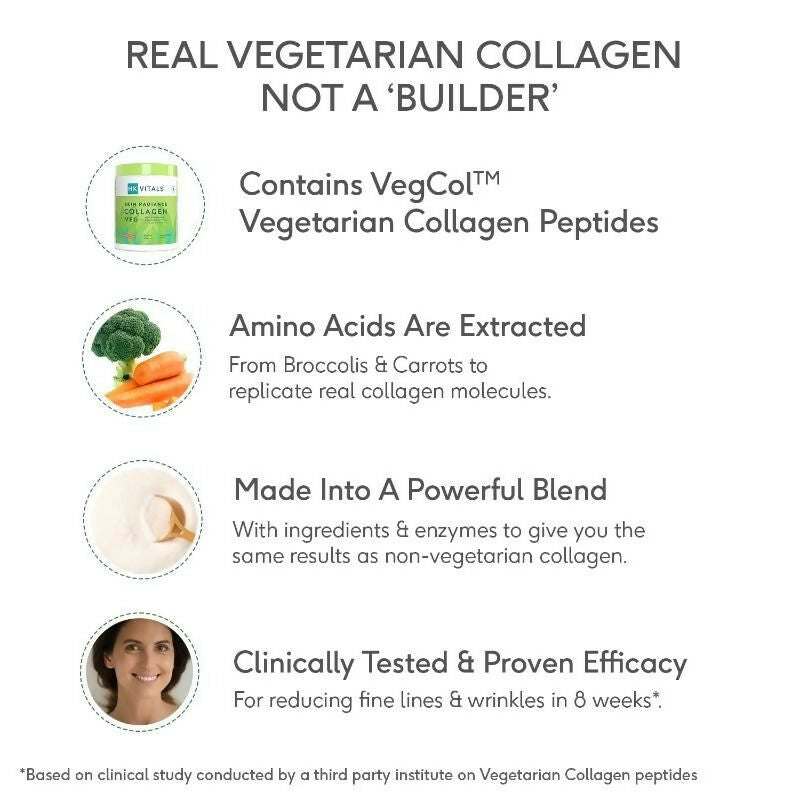 HK Vitals Skin Radiance Collagen Powder Veg - (Mixed Fruit) - Distacart