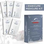 Alps Goodness Sea Salt Exfoliating Manicure Pedicure Kit